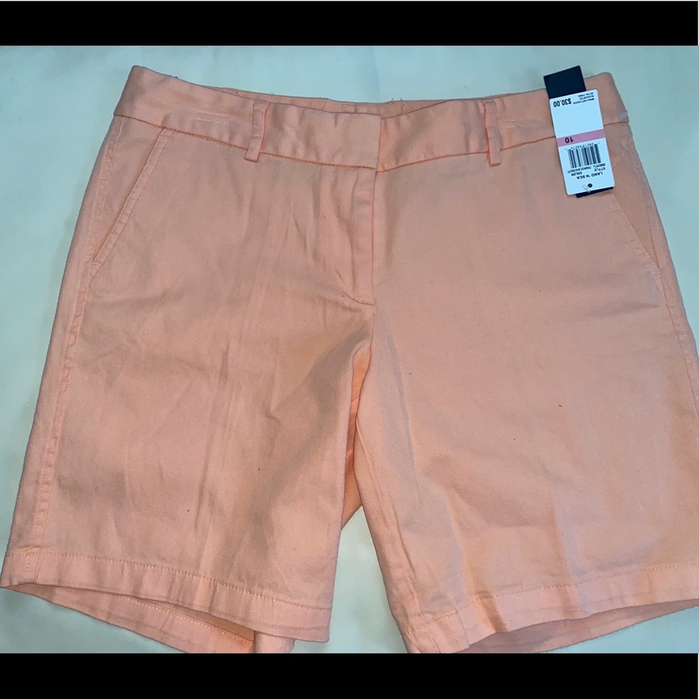 Peach Capri shorts